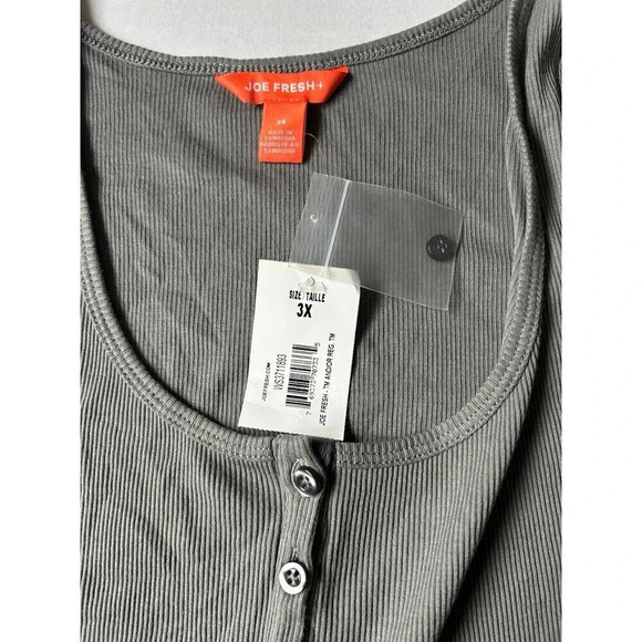 NWT Grey Women’s Tank Top Plus Size 3X - Picture 3 of 6